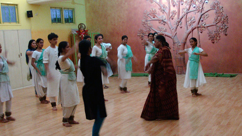 Workshop by Smt.Kumudini Lakhia