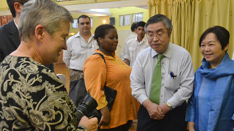 US Ambassador visit to our studio
