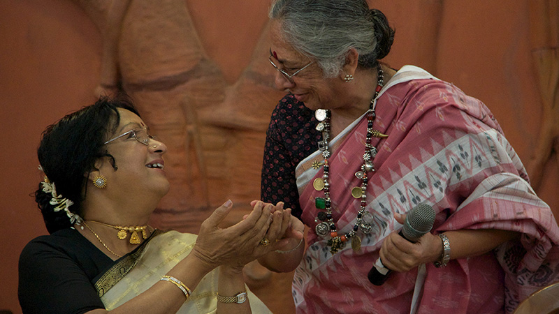 Dr. Padma Subrahmanyam with B.Jayashree
